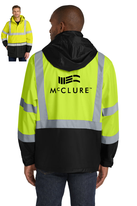 Jacket: CS ANSI 107 Class 3 Safety Windbreaker