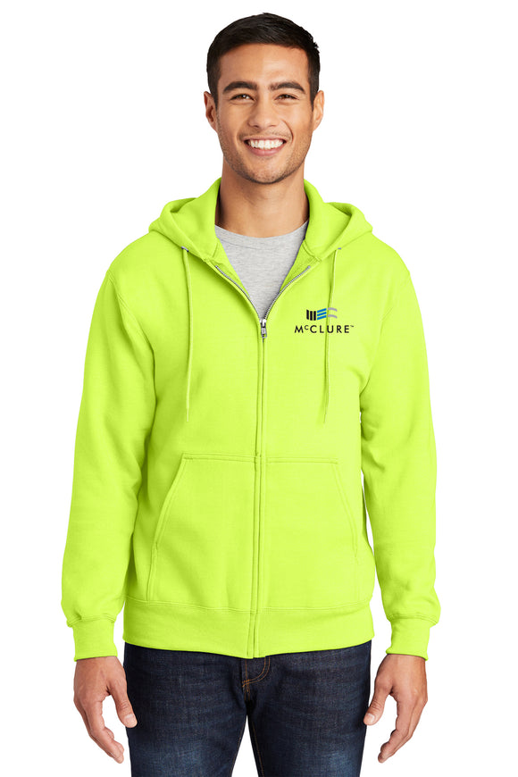 Sweatshirt: PC Zip Fleece Hooded