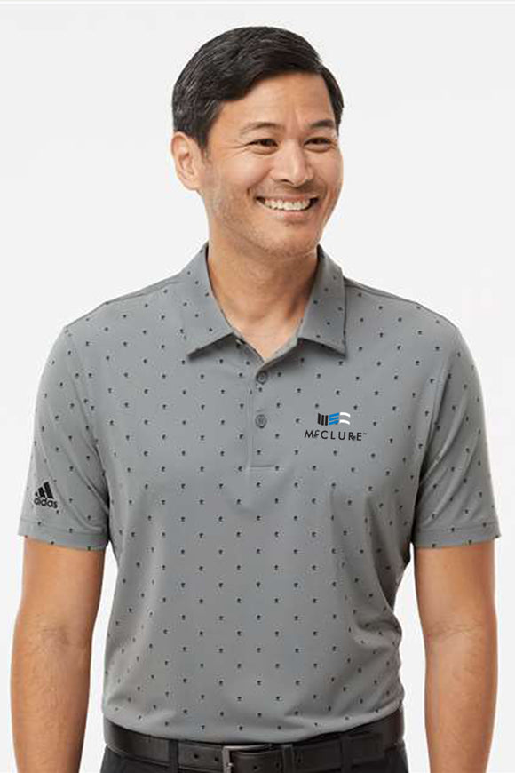 Polo: Adidas Men's Pine Tree