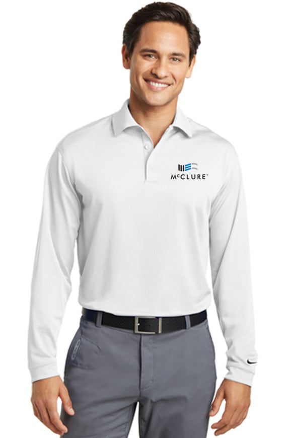 Polo: Nike Men's Long Sleeve Dri Fit