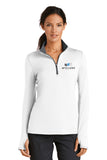 Pull-Over: Women's Nike Dri-Fit Stretch1/2 Zip