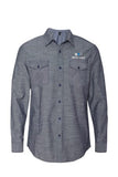 Long Sleeve Shirt: Burnside Chambray