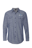 Long Sleeve Shirt: Burnside Chambray