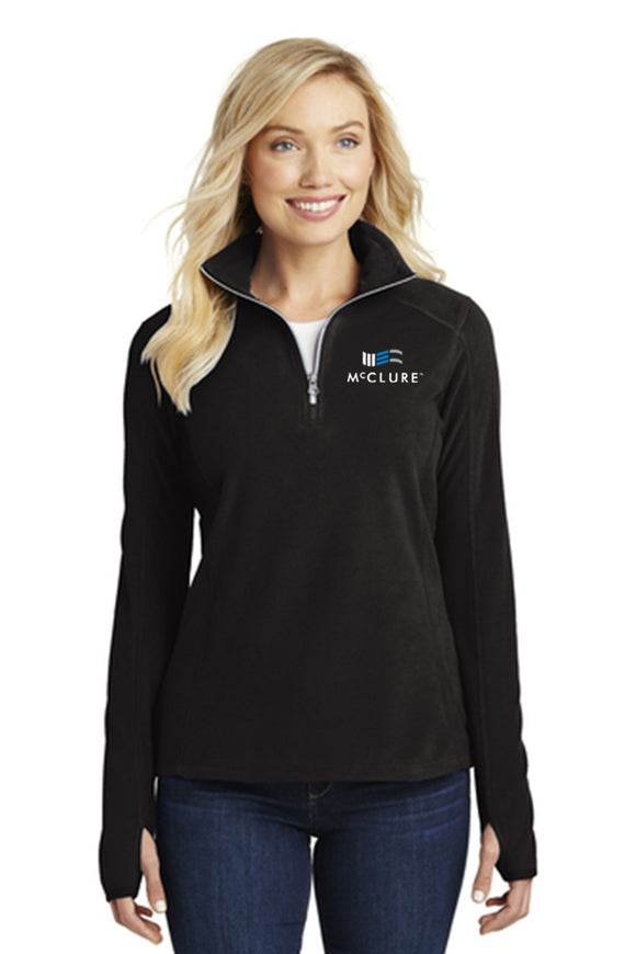 Pull-Over: Women's Microfleece 1/2 Zip