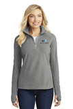 Pull-Over: Women's Microfleece 1/2 Zip